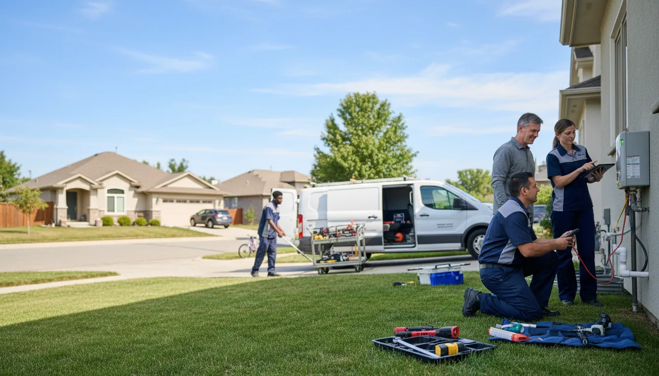 Tankless water heater service in Springfield, NH